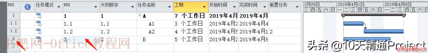 【Project教程】Project软件最左侧的数字列可以修改吗？