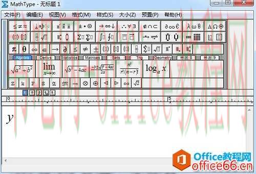 怎么利用MathType编辑正比符号