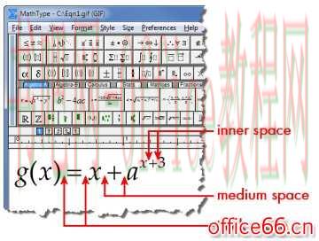 为什么MathType空格键不起作用