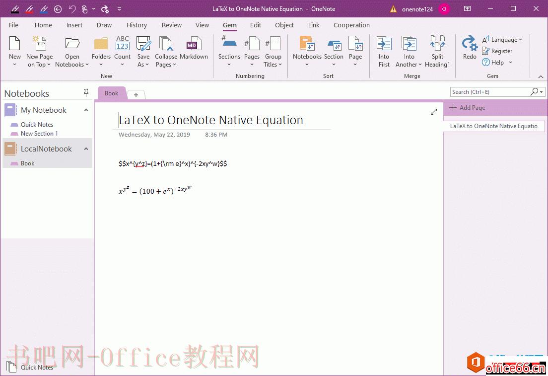 OneNote把Windows文件夹作为一个笔记本