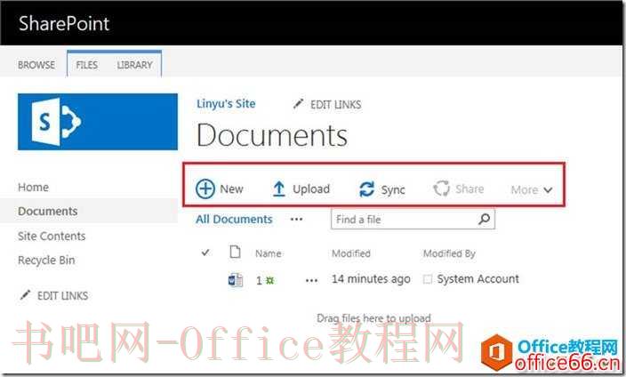 SharePoint 文档库的新功能简介