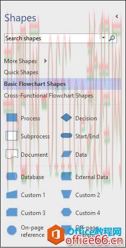 Visio 如何 创建和安排Smartshapes